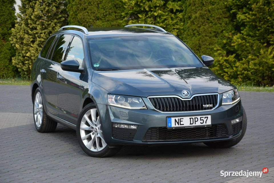 koda Octavia 20TDI184 VRS Duża Navi BiXenon Ledy VAT marża Ostrów Mazowiecka sprzedam