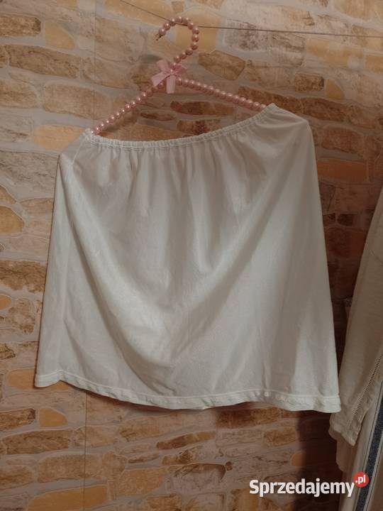 42XL Biała półhalka halka z Londynu biały sprzedam