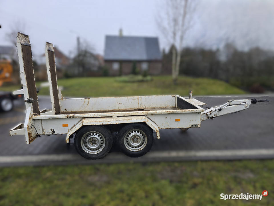 Przyczepka laweta OBERMAIER TPV 3030 DMC 3 t z Baliki