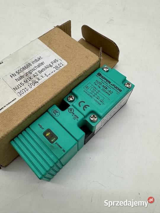 Pepperl Fuchs NJ15M1KA2 222494 Czujnik