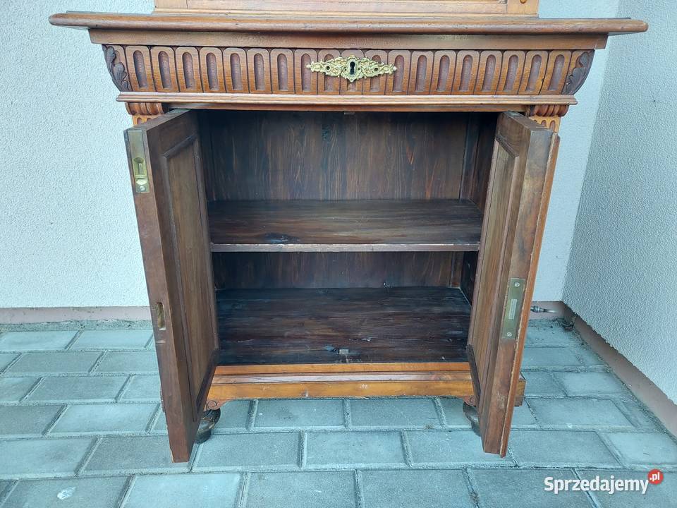 Stary mały kredens eklektyczny około 1900r Tczew