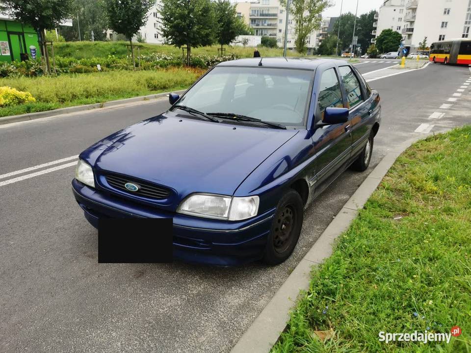 Ford Escort 1616V Benzyna 1993 Granatowy manualna Warszawa