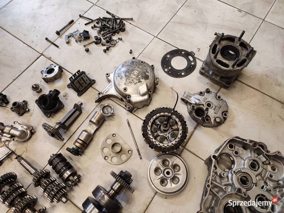Yamaha DT TZR TDR 125 silnik części wał cylinder