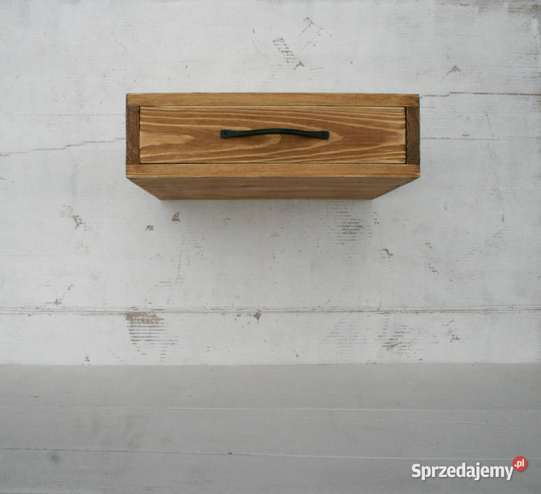szafka nocna stolik LOFT industrial lite drewno Mielec