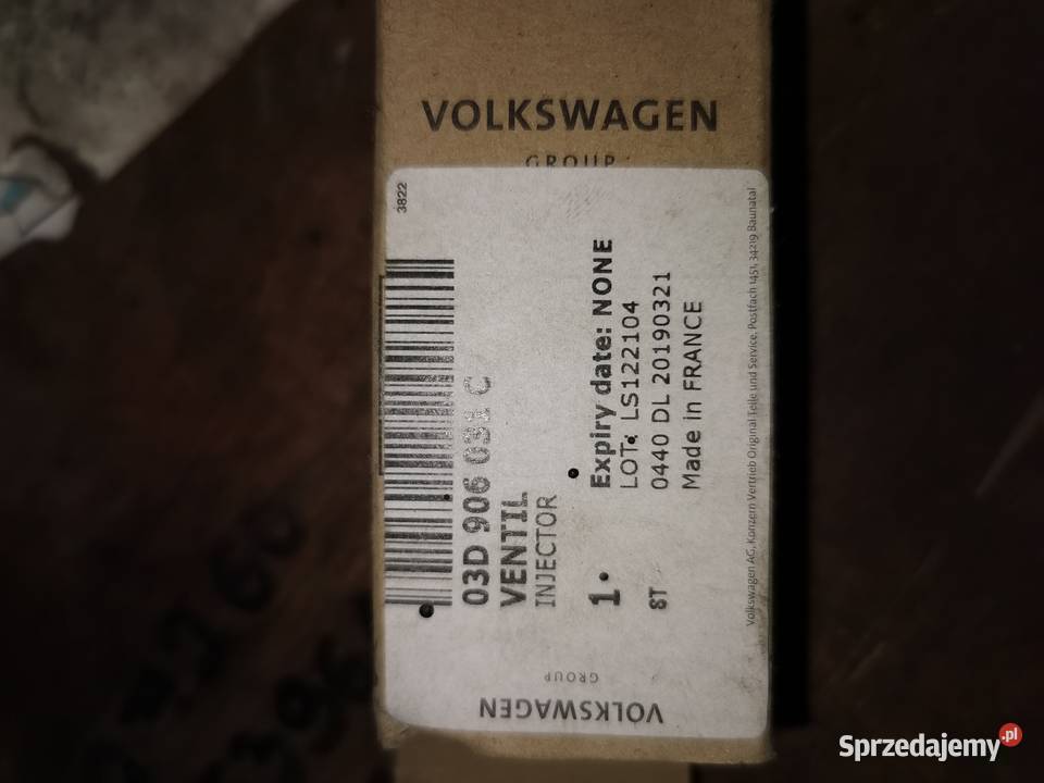 Nowy oryginalny wtryskiwacz VWSKODASEATAUDI 03D