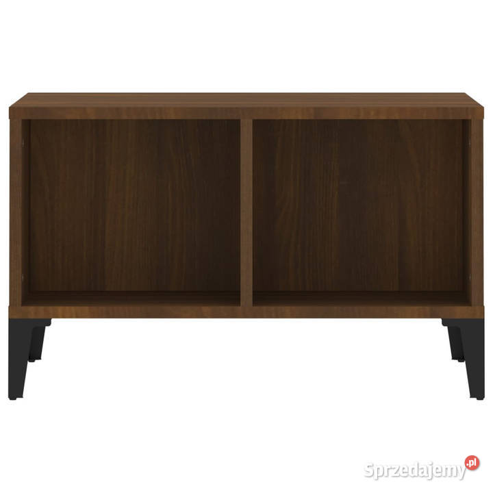 Stolik kawowy brązowy dąb 60x50x365 WM821043 Warszawa