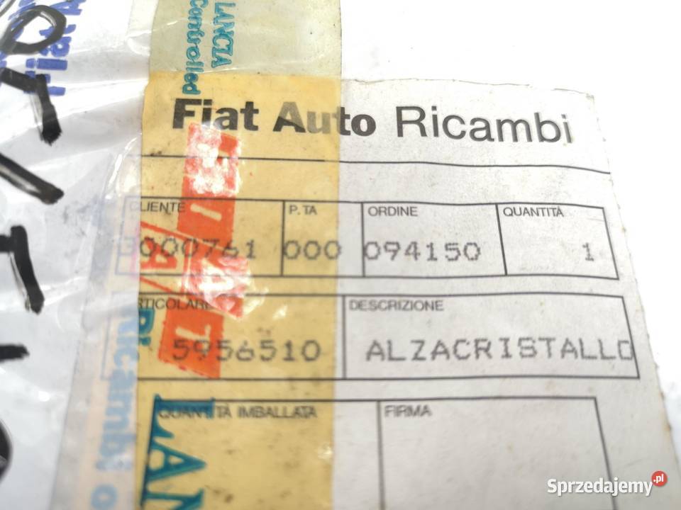 PODNOŚNIK SZYBY PRAWY PRZÓD FIAT DUNA 8690 ASO