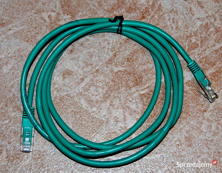 Patchcord ekranowany CAT6 18m kolor FV mazowieckie Warszawa