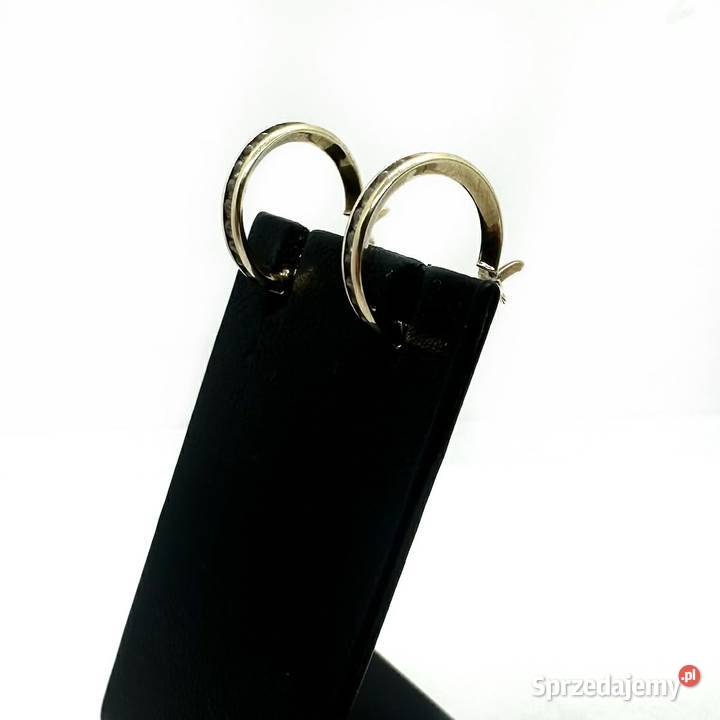 Złote Kolczyki pr 375 098g warmińsko-mazurskie