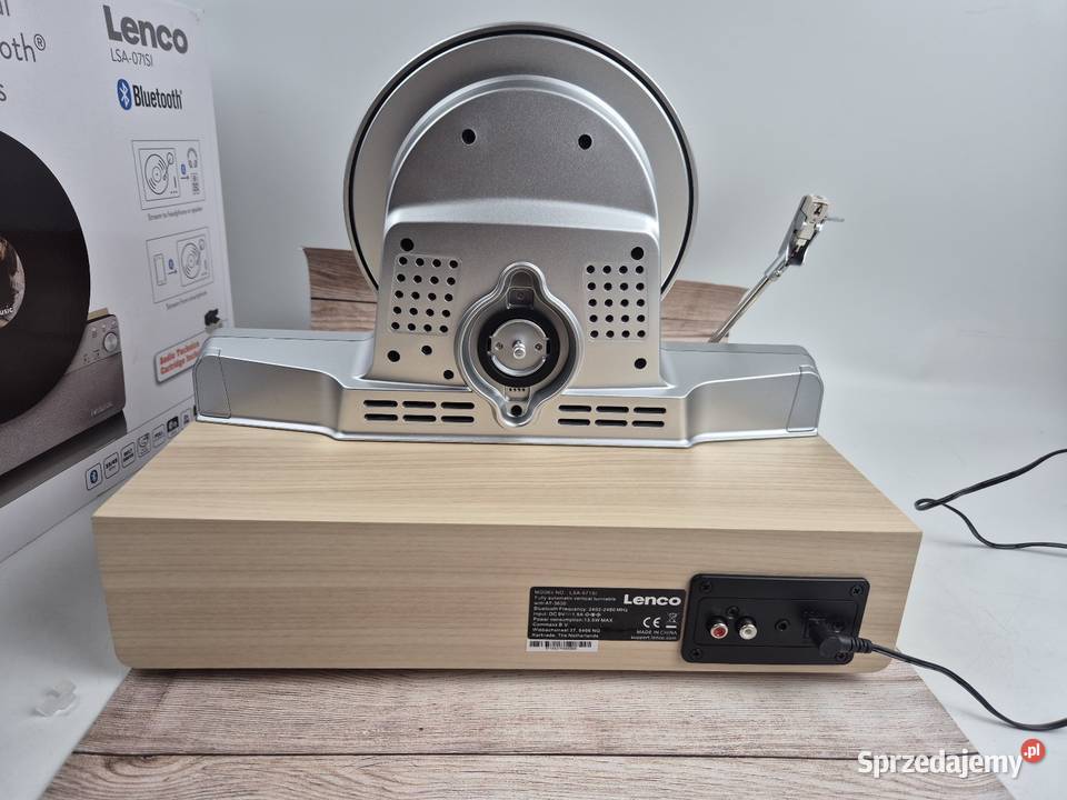 Gramofon pionowy automatyczny wbudowane głośniki Pisarzowice