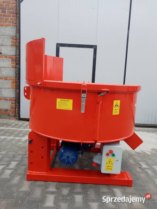 Betoniarka elektryczna 800L malowana proszkowo Krotoszyn