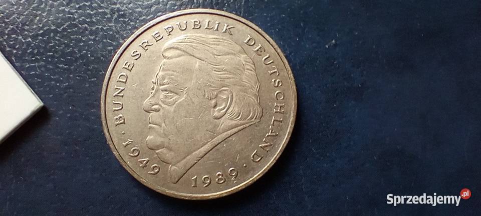 Stare monety 2 marki 1992 G Niemcy sprzedam
