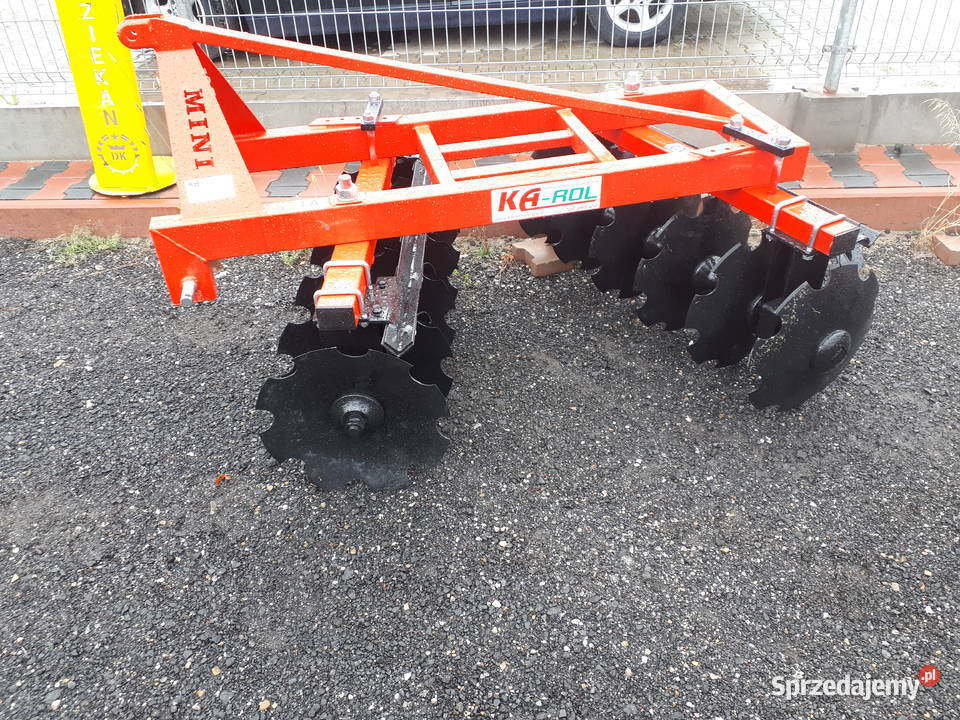 Brona talerzowa OMEGA MINI 16m fi 510mm pomorskie Tabory