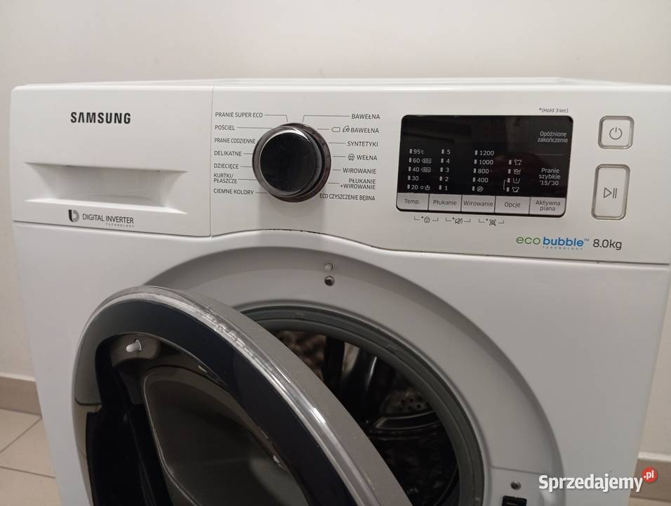 Pralka Samsung Eco bubble 8 1200obr Digital Pralki i suszarki mazowieckie Warszawa