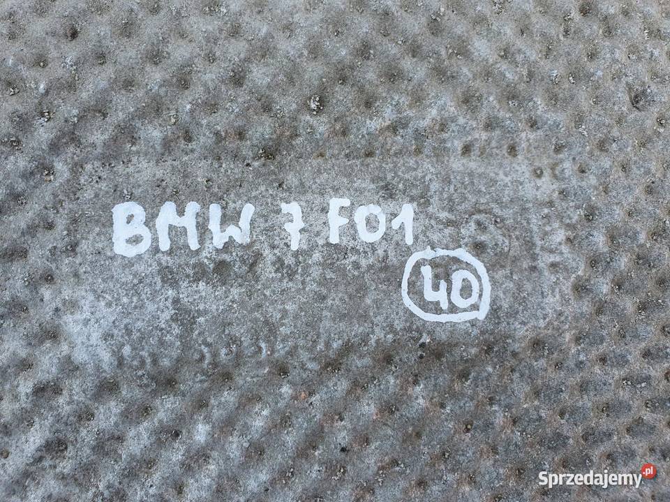 BMW F01 F02 PRAWA OSONA TERMICZNA TŁUMIKA Części samochodowe lubelskie Janów
