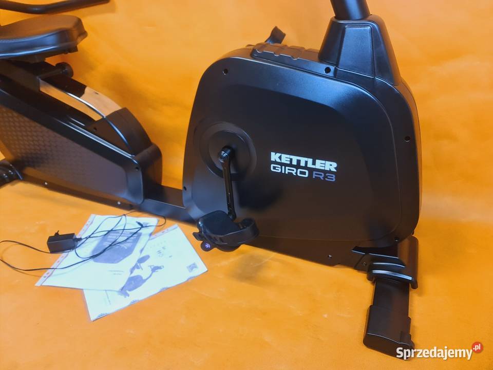 Piękny Rower Poziomy Kettler Giro R3 Tour 600 Sprzęt do ćwiczeń Ostrzeszów