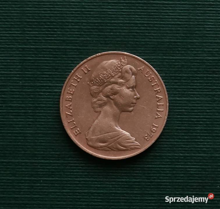 AUSTRALIA 2 centy 1973r Numizmatyka Antyki, Sztuka, Kolekcje Gliwice