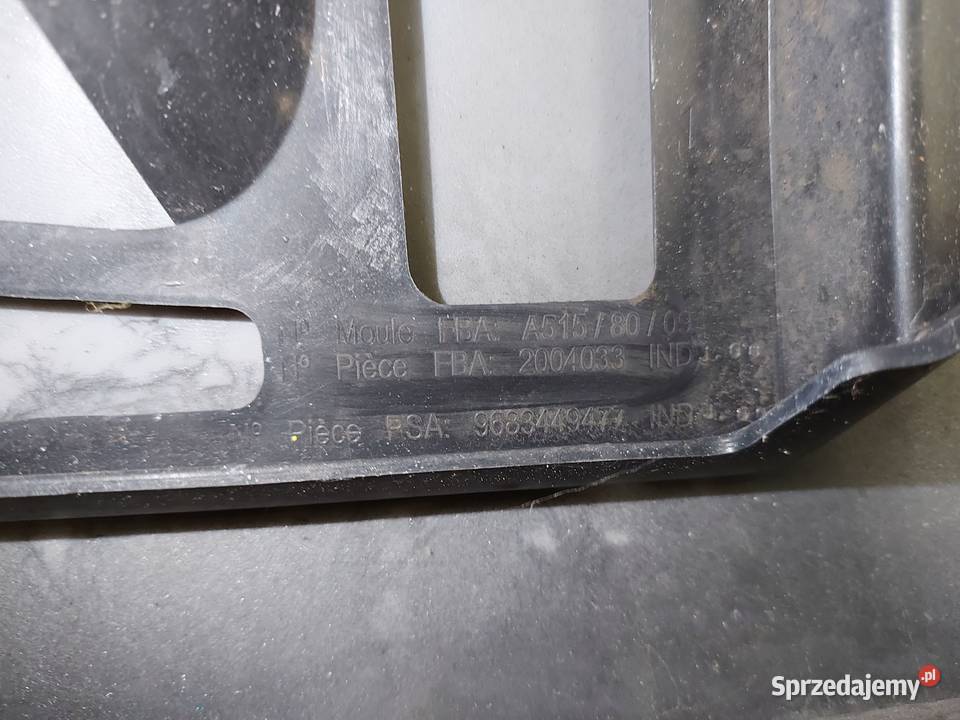 CITROEN C3 II zderzak przód 9683449477 świętokrzyskie Kielce