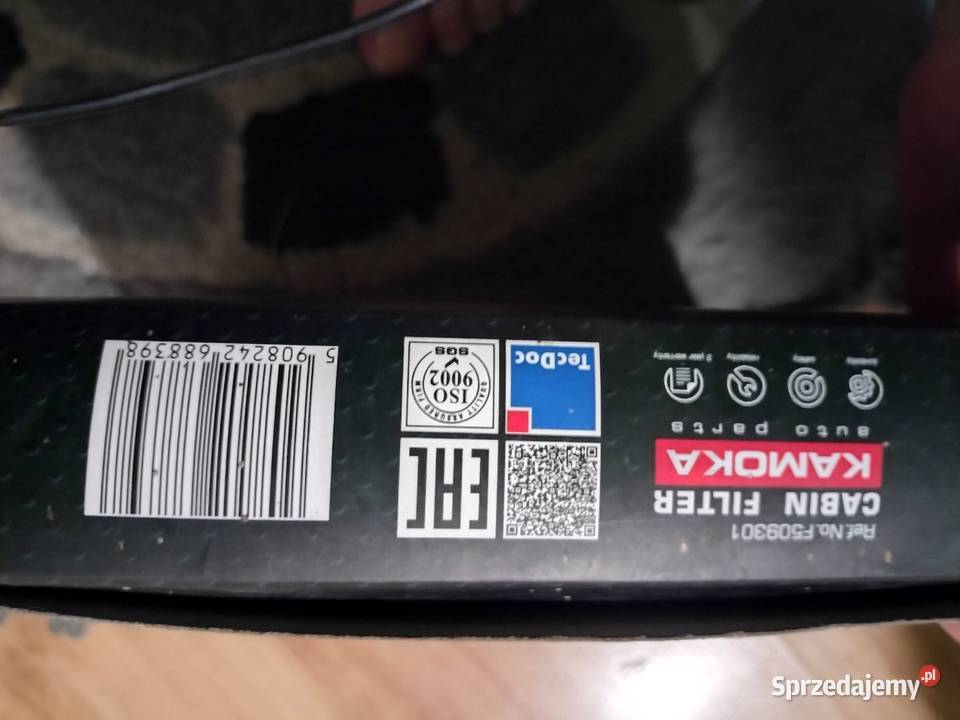 Filtr kabinowy Kamoka numer katalogowy F509301