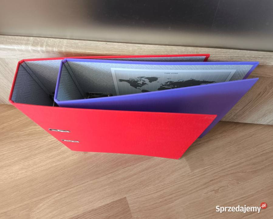 Segregatory A4 2 NOWE czerwony fioletowy biuro Biuro Radom