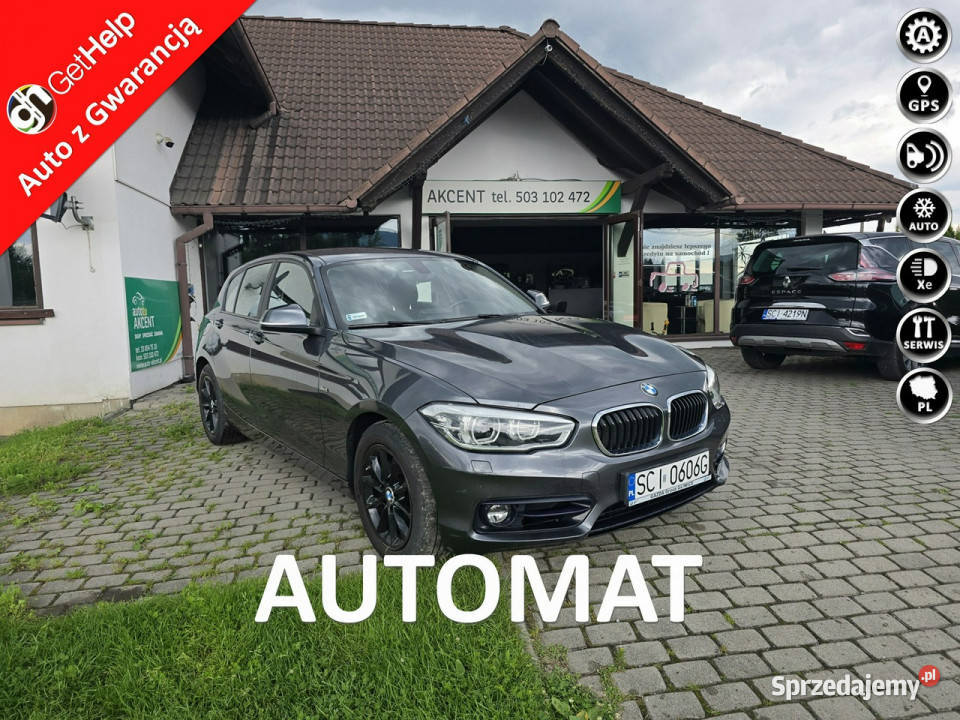 BMW 118 Polski salon automat F20F21 2011 czujnik parkowania Ustroń
