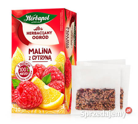 Herbata owocowa Herbapol malina cytryna dzika Owocowa Stare Miasto