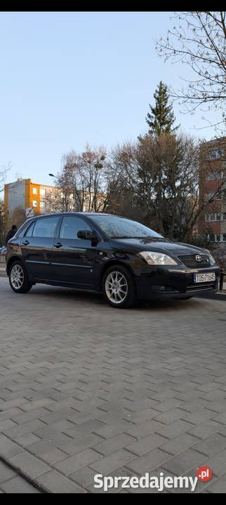 Toyota Corolla IXE120 18 E12 TS 192 2003 wersja manualna Warszawa