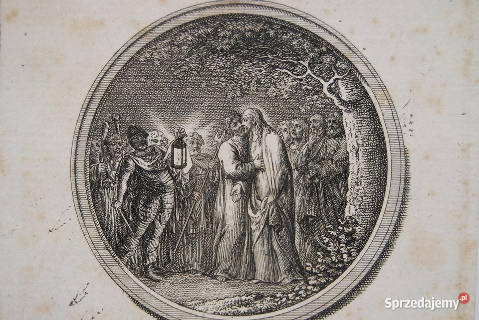 Daniel Chodowiecki 1726 1801 Zdrada Judasza sprzedam