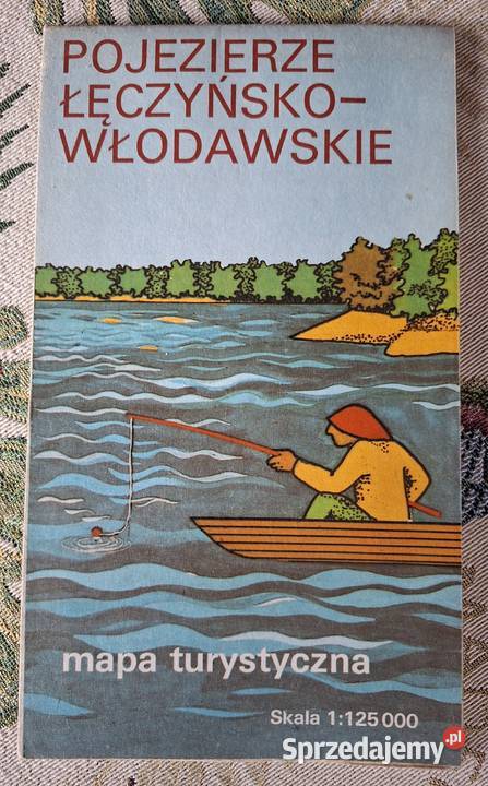 Pojezierze łęczyńskowłodawskie 1125 000 mapa Kraków