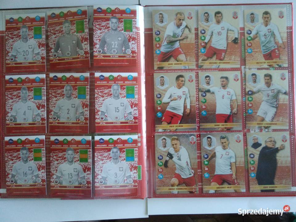 Album z kartami naklejkami i biletami