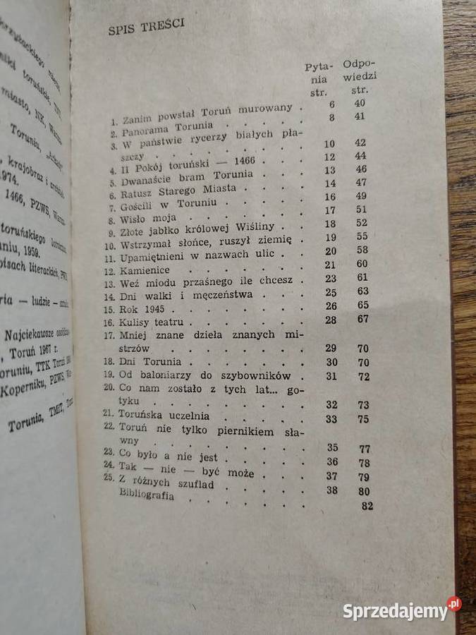 250 zagadek o Toruniu Jerzy Marchewka Kraków