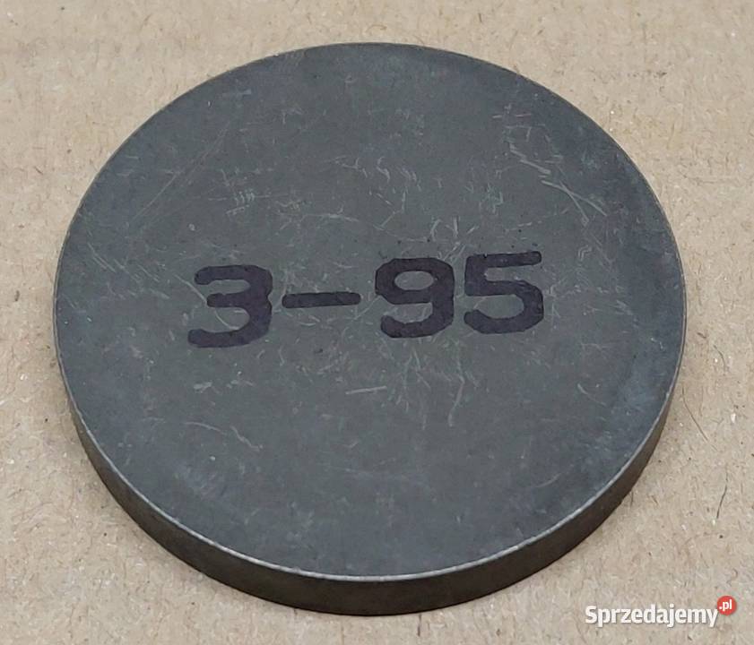 PŁYTKA REGULACYJNA ZAWORÓW 395 VW GOLF I AUDI Silniki i osprzęt Mielęcin