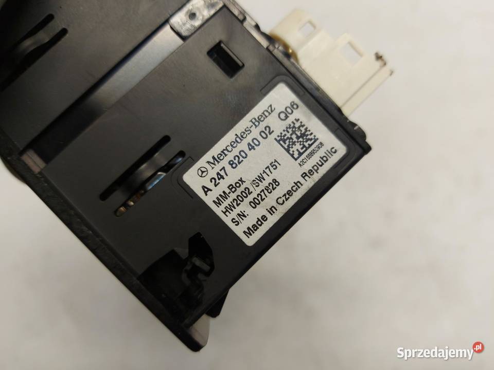 Mercedes EQC 400 W293 GNIAZDO PORT USB