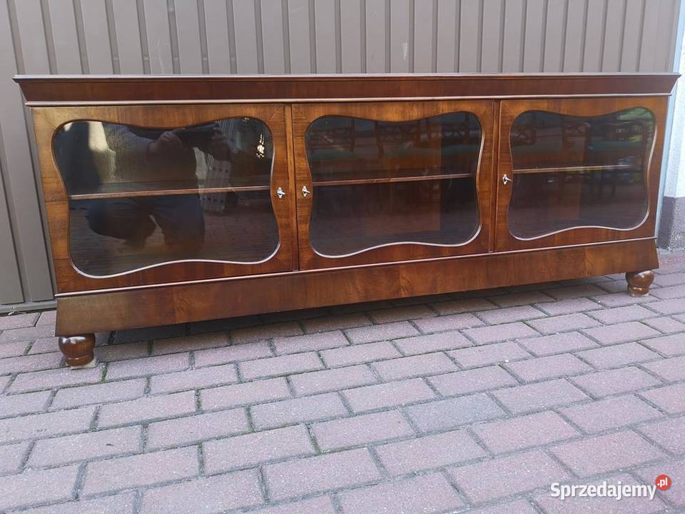 Komoda ARTDECO Orzech RTV Niska Unikat 170 Stara Swarzędz