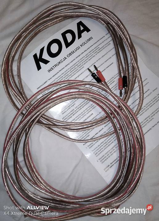 KODA CV52s głośniki 2x przewody 2x Olsztyn