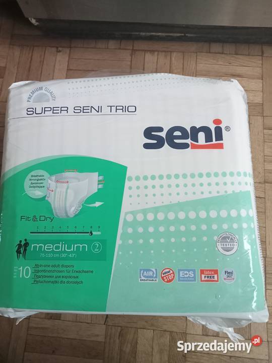 Pieluchy SEMI Super trio rozmiar M zielone Radom