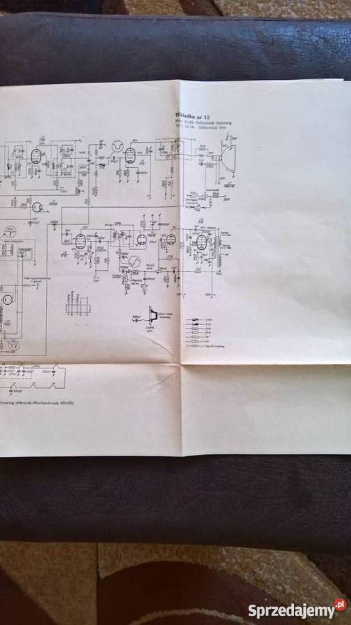 Schemat Ideowy Odbiornika GrundigPye dolnośląskie Wrocław