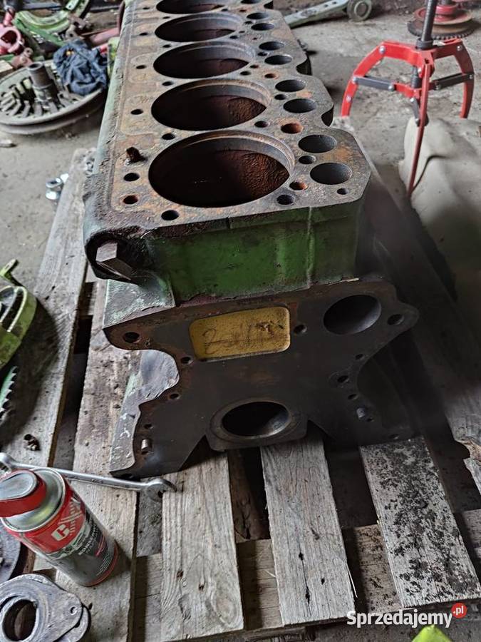 Silnik John Deere blok 6 cylindrów typ 6359 Bukowie