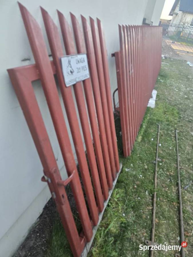 Brama 6m furtka 1m mazowieckie