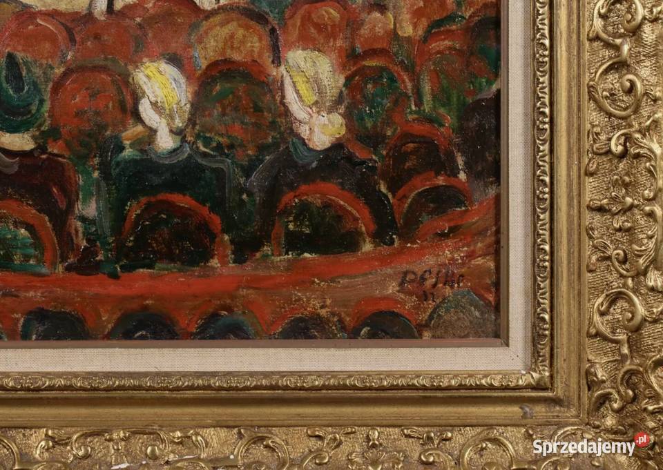 Obraz olejny Jean Peske Z 1932 R Konopiska