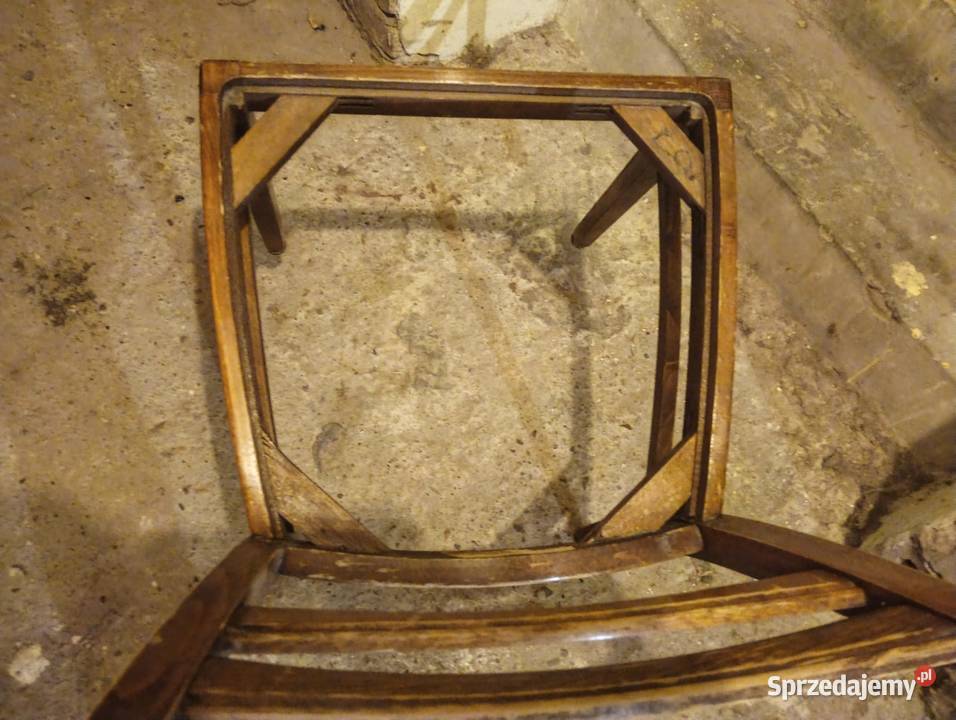 Krzesło gięte z okresu międzywojennego lata 3040 Kraków