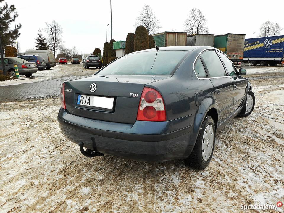 Volkswagen Passat B5 FL 19 TDI 2003 Sedan 130KM Jarosław