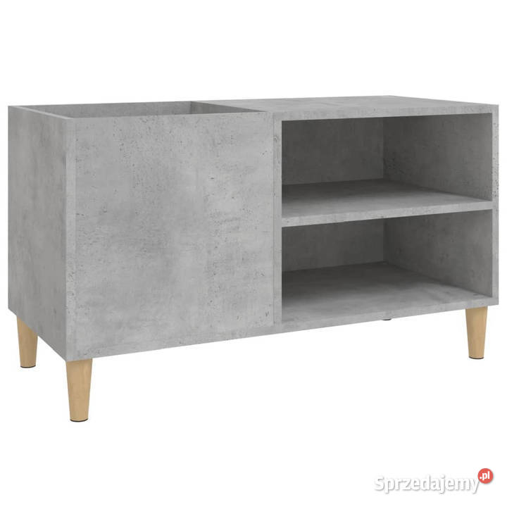 Szafka na płyty szarość betonu 845x38x48