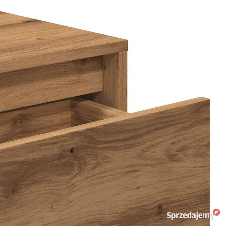 Stolik konsolowy dąb artisan 100x35x765 WM856785 Stoły