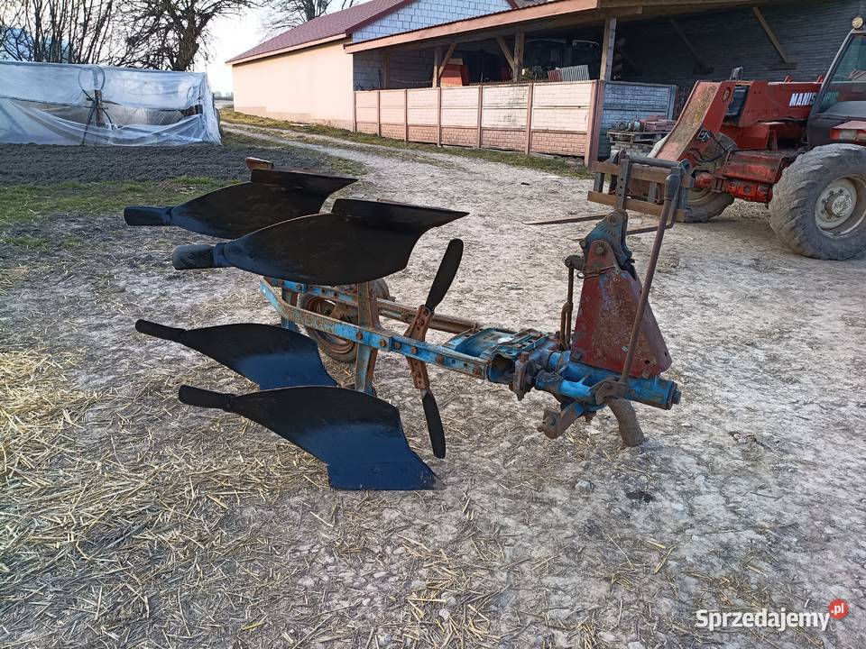 Pług 2 skibowy obrotowy Huard nieuszkodzony Rolnictwo