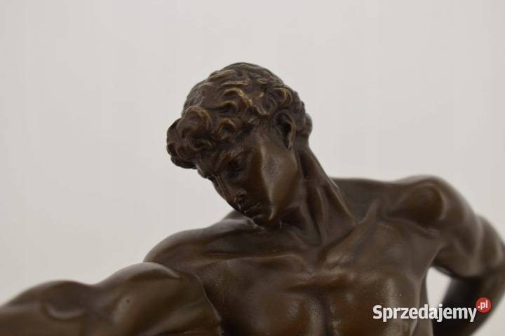 Atleta Walczący z Pytonem Walka z Wężem Figura Kraków sprzedam