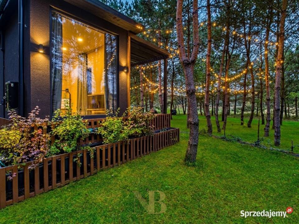 Tiny House na zalesionej działce 1250m w Dolinie Sprzedaż mazowieckie Tomczyn