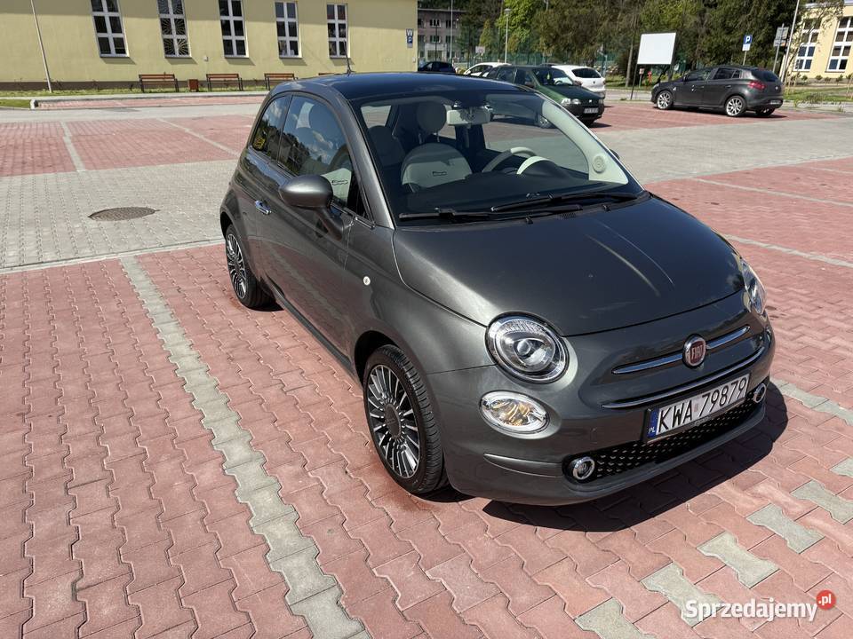 Fiat 500 led tablet felgi 16 tempomat panorama Wadowice