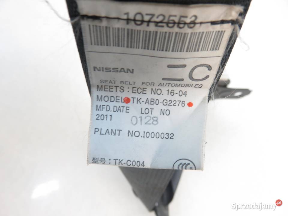 PAS ŚRODKOWY INFINITI M TKAB0G2276