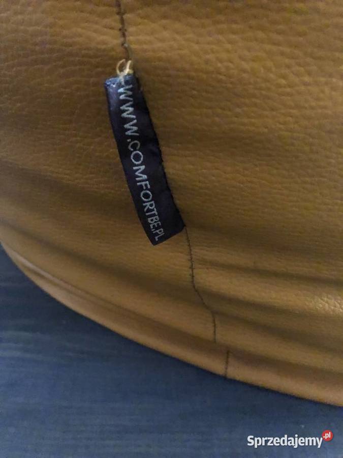 Pufa worek XL ekoskóra Meble mazowieckie Ciepielów